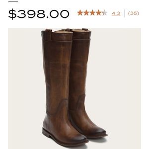 FRYE Paige riding boots - will fit size 8